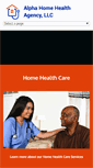 Mobile Screenshot of ahhahomecare.com